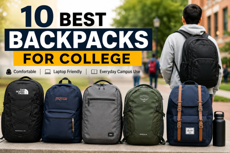 Best Backpacks for College: Comfortable Picks for Class, Laptop Carry, and Campus Life